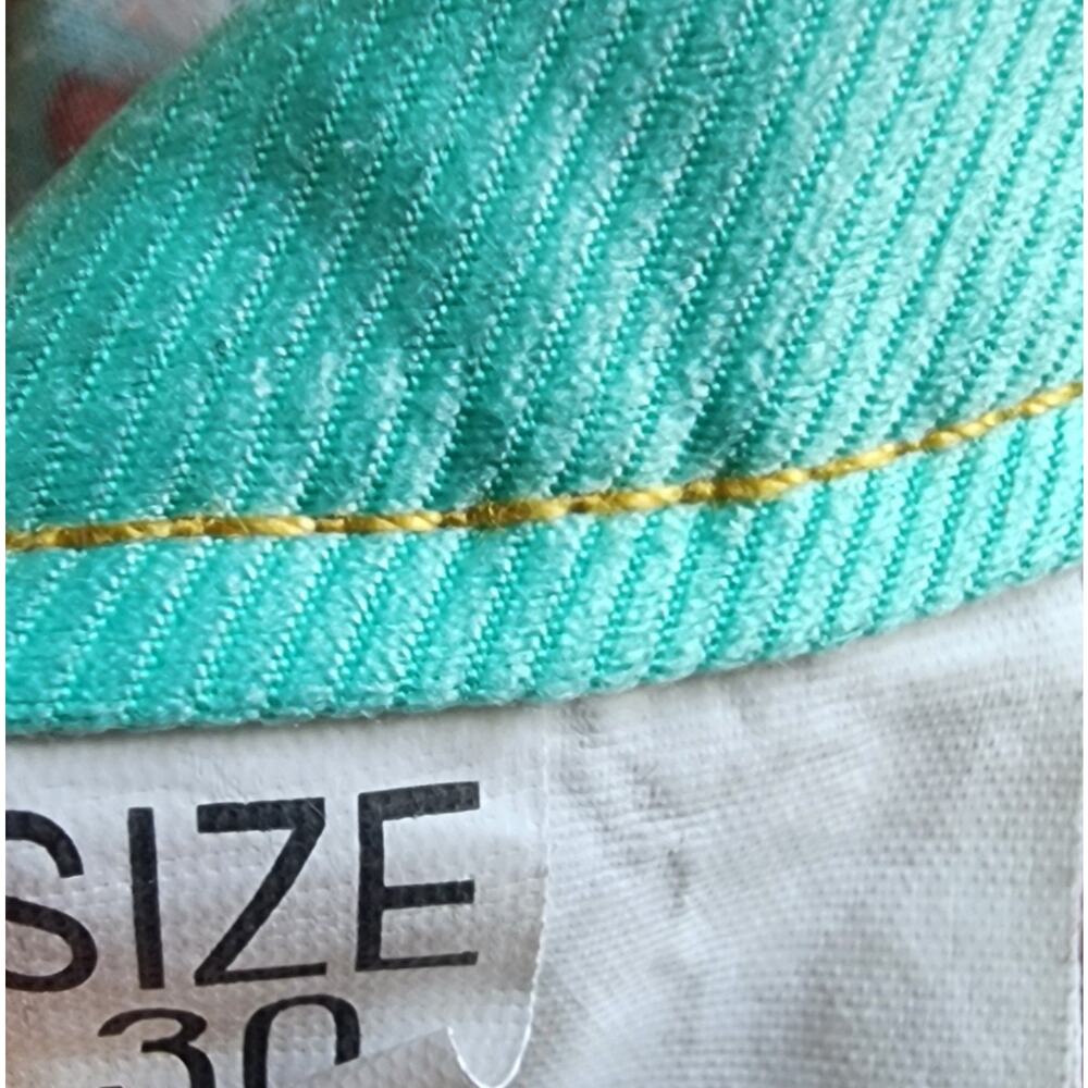 Reef Life's Short Go Surfing Board Shorts Size 30 Turquoise Blue Beach Swim - Picture 4 of 8